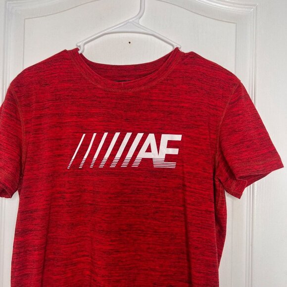 American Eagle Mens Red Heathered Graphic T-Shirt Short Sleeve Size Small NWT - Picture 3 of 7